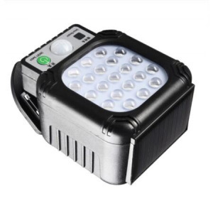 Kültéri napelemes mozgásérzékelős LED lámpa JX-996B - MS-855