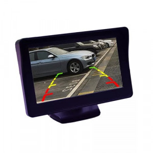 4,3" LCD kijelző tolatókamerához