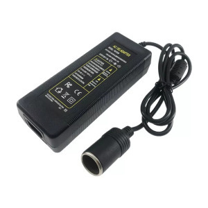 Hálózati szivargyújtós átalakító adapter, AC 230V, DC 12V/5A/60W, 2m