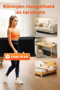 Sperax Rezgő Funkciós Sétapad - Bluetooth, APP, távirányító - 0,3-6 km/h