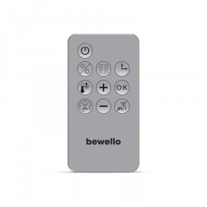 Bewello Homelux fali hősugárzó távirányítóval - 2000W -BW2026