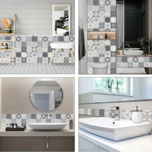 Csempematrica, csempefólia, öntapadós matrica - D minta