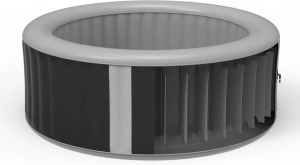 Avenli felfújható jakuzzi London fekete színű 165x70cm