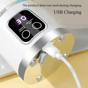 Hordozható USB-vel tölthető turmixgép és gyümölcscentrifuga