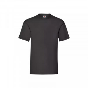 Fruit of the Loom rövid ujjú póló, duplasoros varrással, unisex