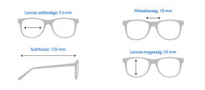 Fényre sötétedő multifokális szemüveg +3.5