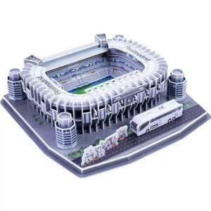 3D-s Stadion Puzzle Santiago Bernabeu (Real Madrid)
