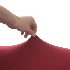 Kétszemélyes kanapévédő bordó