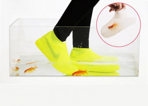 Cipővédő szilikon - kék S (30-34)