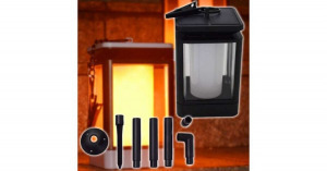 Solar Flame Light - napelemes fáklya pislákoló fénnyel