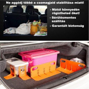 Csomag rögzítő tálca csomagtartóba kicsi