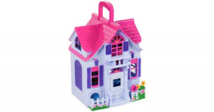 Vidéki babaház, összecsukható villa