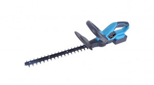 21V-os akkumulátoros sövényvágó - biztonsági fékkel és ütközésgátlóval felszerelt, 2000 mAh (BBD)