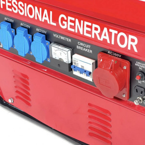 Kraftech benzinmotoros generátor áramfejlesztő 9500W KT-9500W