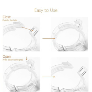 30 db paradicsominda-rögzítő csipesz