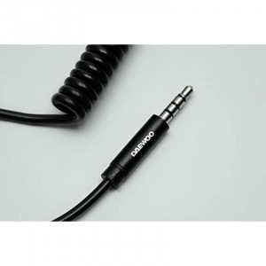 Daewoo rugalmas audio kábel, 2 x 3.5 mm csatlakozóval, DI2355