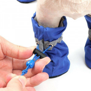 Vízálló cipő kutyáknak kék 3,5-5 kg