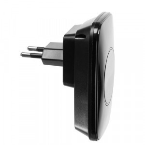 Malatec vezeték nélküli digitális vízálló csengő - fekete