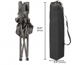 Essentials lábtámaszos kempingszék