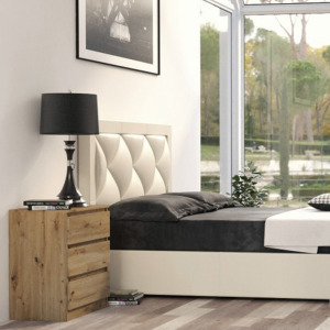 Shannan M3 fiókos szekrény, 70x75x40 cm, tölgy