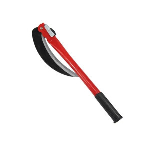 Összecsukható sarlós kasza ergonomikus fogantyúval 43 cm - piros/fekete