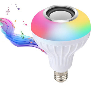 Led villanykörte bluetooth hangszóróval