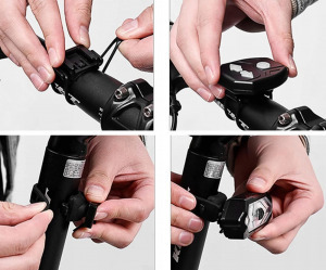 Bicikli hátsó lámpa, index