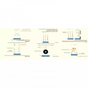 Bluetooth hangszórós RGBW mennyezeti LED lámpa távirányítóval
