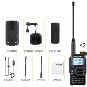 Jucjet kétsávos walkie-talkie