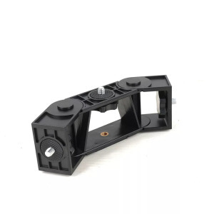 Mobiltelefon tartó, ripodhoz/monopodhoz, állítható szögű adapter, fekete