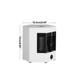 Arctic Cool 2 az 1-ben ventilátor és párásító USB csatlakozással - fehér