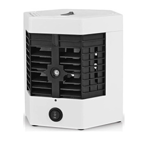 Arctic Cool 2 az 1-ben ventilátor és párásító USB csatlakozással - fehér