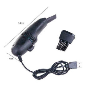 USB-s mini porszívó billentyűzethez ledes fénnyel - MS-423
