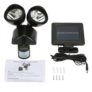 Mozgásérzékelős napelemes világítás