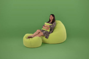 All In XXL babzsákfotel garnitúra - babzsák+puff+ajándék párna