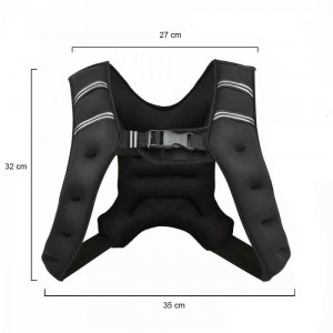 Súlymellény edzéshez, 5kg