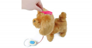 Interaktív kutya távirányítóval