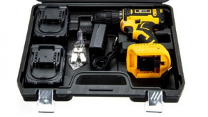 THO 48V ütve-fúró csavarbehajtó 2 db lítium-ion akkumulátorral - M-9022
