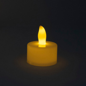 Ledes teamécses készlet - 6 darab LED gyertya, meleg fehér
