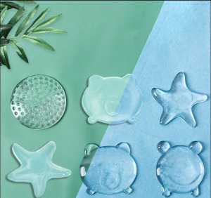 Öntapadós szilikon ajtóütköző (10 db) cica