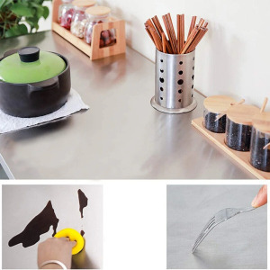 Rozsdamentes acél konyhai asztal