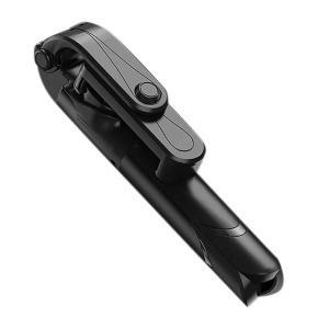 Bluetooth szelfibot tripod funkcióval, távirányítóval, 18.5cm-68cm, fekete