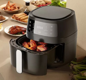 NewLine C8 (8L) 2400W légkeveréses sütő fekete