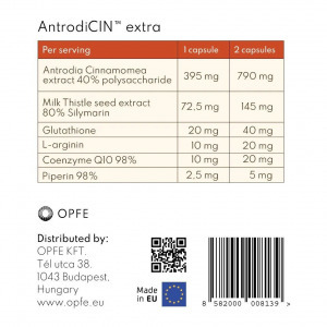 OPFE AntrodiCIN extra étrend-kiegészítő, 120 db kapszula