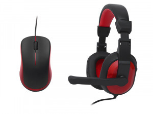 Gamer szett - billentyűzet, fejhallgató, egér V3