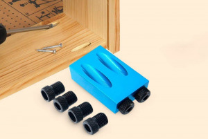 Faipari ferde fúrószögű lyukkészítő készlet