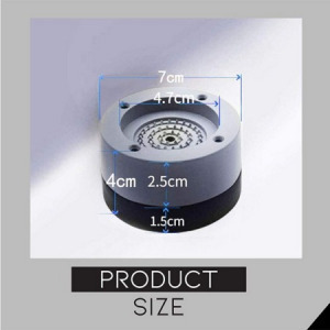 Rezgéscsillapító mosógép talp csúszásgátló talpak, 4db - MS-799