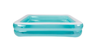 Avenli nagy gyerekmedence téglalap alakú zöld 228x148x47cm kor: 6+év