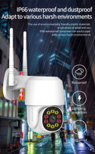 Okos wifi IP kamera EC101-X15 (360' Wifi cloud)
