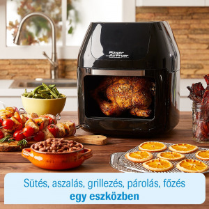 Power Airfryer Multi-Function Deluxe - forrólevegős fritőz